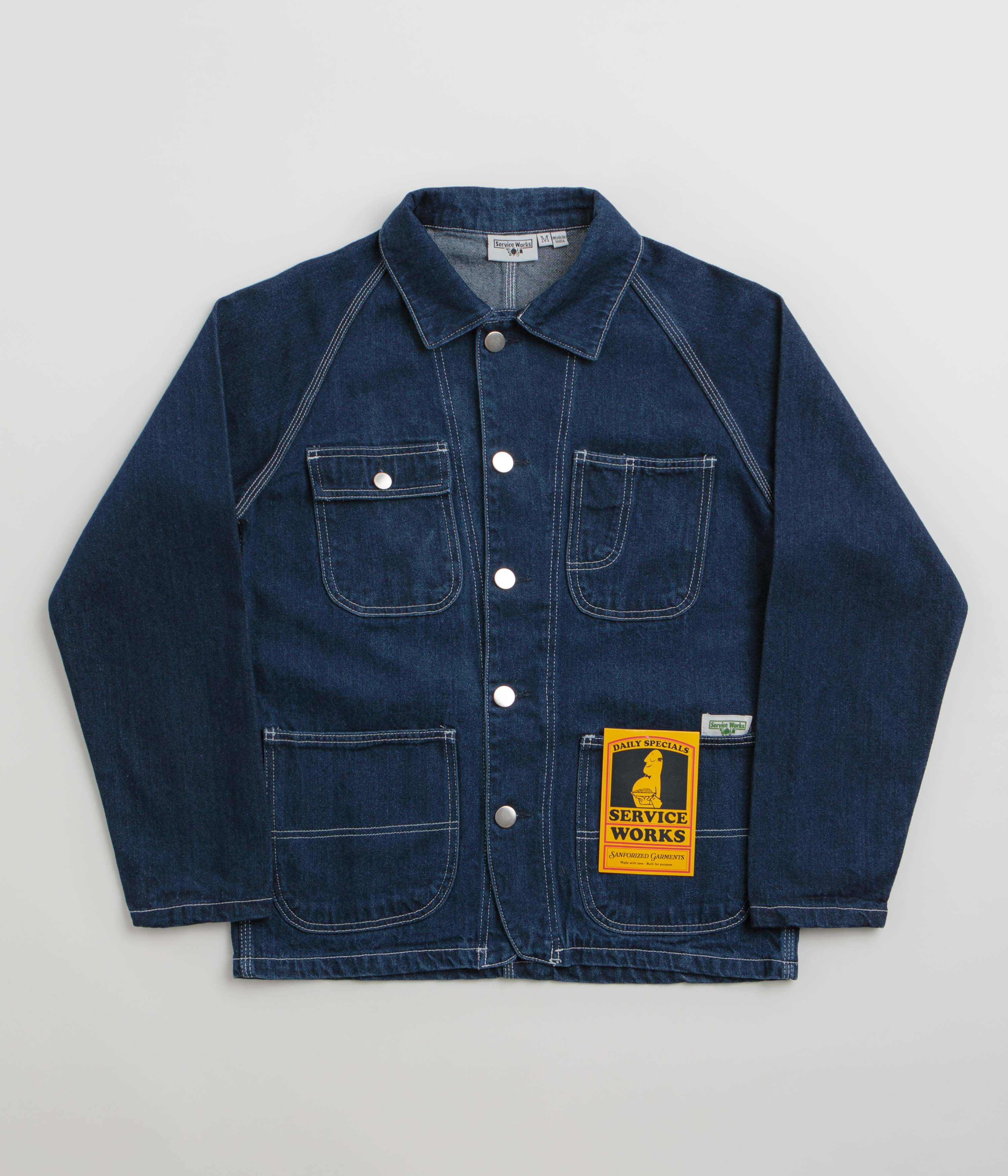 Service Works Denim 2.0 Coverall Jacket in One Wash