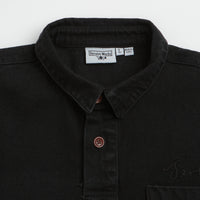 Service Works Denim Script Popover Shirt - Dark Wash thumbnail