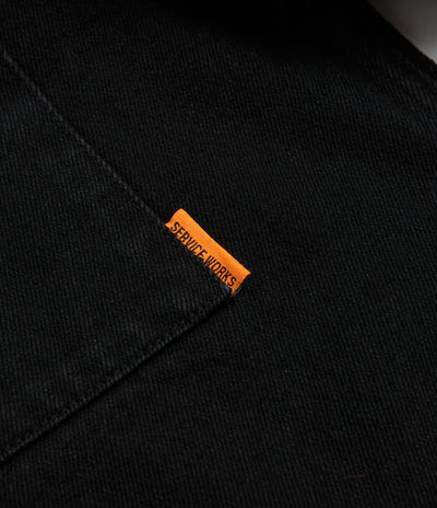 Service Works Denim Script Popover Shirt - Dark Wash