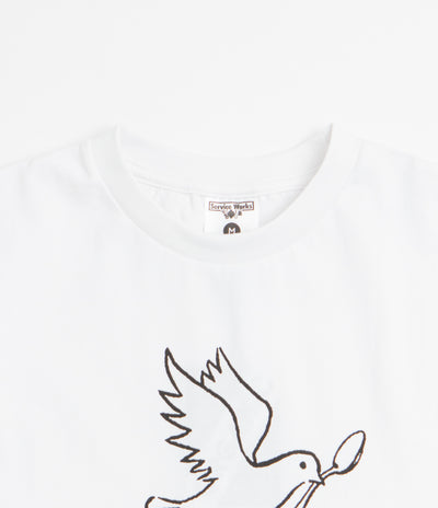 Service Works Dove T-Shirt - White