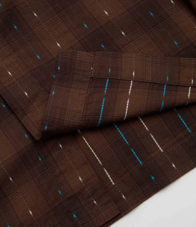Service Works Drag Stitch Resort Shirt - Brown