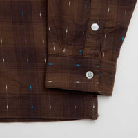 Service Works Drag Stitch Resort Shirt - Brown thumbnail