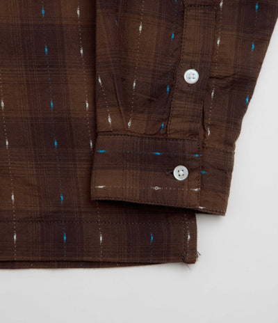 Service Works Drag Stitch Resort Shirt - Brown