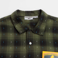 Service Works Drag Stitch Resort Shirt - Olive thumbnail