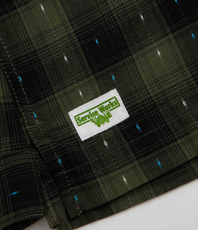 Service Works Drag Stitch Resort Shirt - Olive