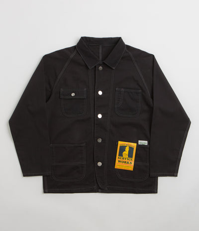 Service Works Drill 2.0 Coverall Jacket in Black