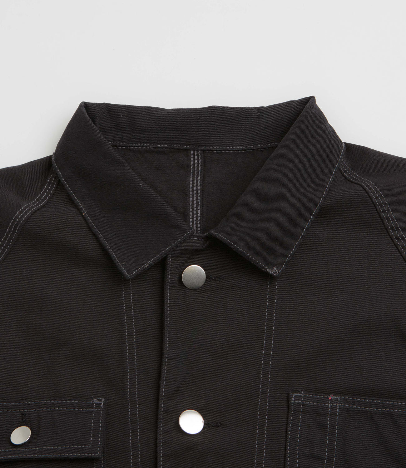 Service Works Drill 2.0 Coverall Jacket - Black | Flatspot Service Works Drill 2.0 Coverall Jacket - Black | Flatspot