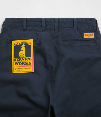 Service Works Drill Part Timer Shorts in Navy