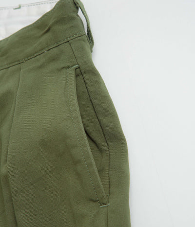 Service Works Drill Part Timer Shorts in Olive