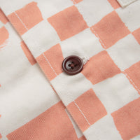 Service Works Drill Printed FOH Jacket in Salmon Checker thumbnail