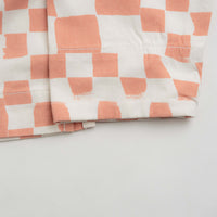 Service Works Drill Printed FOH Jacket in Salmon Checker thumbnail