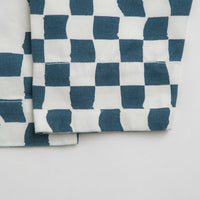 Service Works Drill Printed FOH Jacket - Teal Checker thumbnail