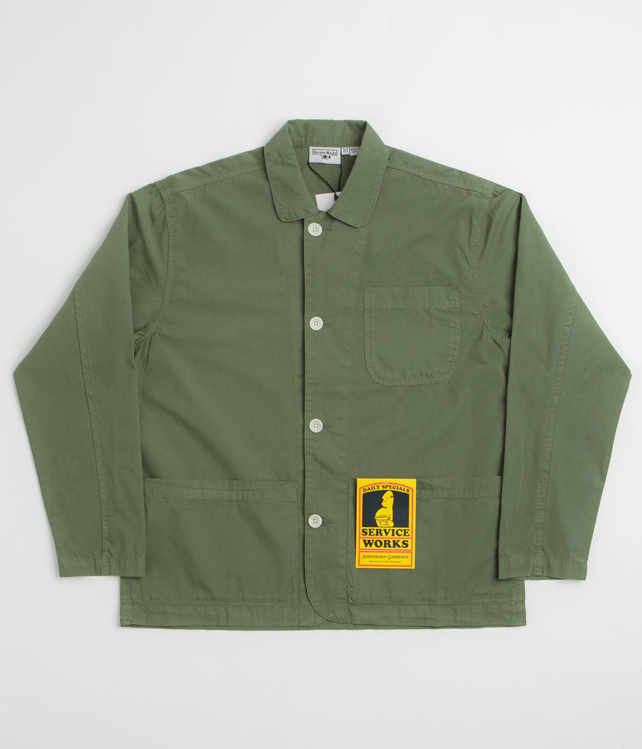 Service Works Easy Chef Shirt - Olive