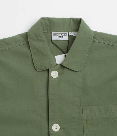 Service Works Easy Chef Shirt - Olive