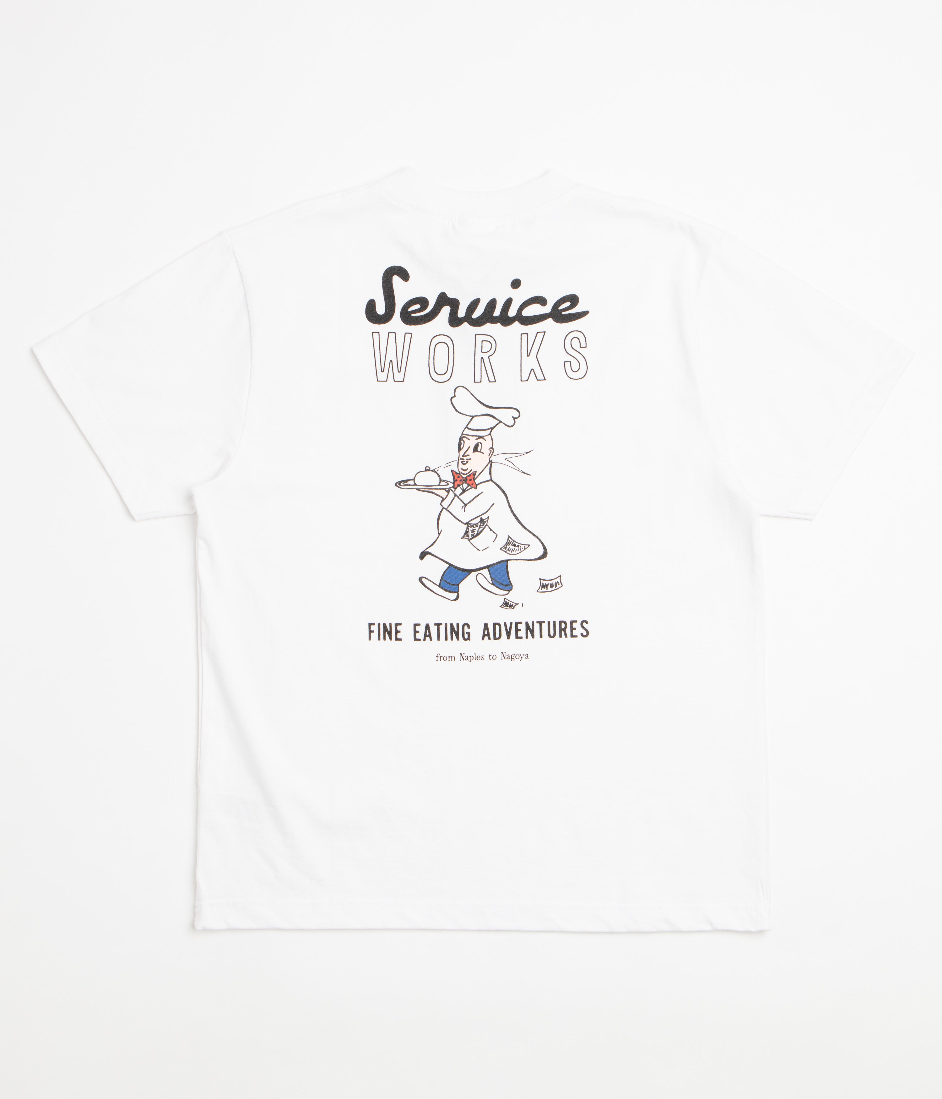 Service Works Eating Adventures T-Shirt - White