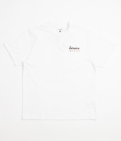 Service Works Eating Adventures T-Shirt - White