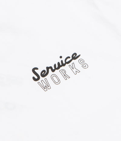 Service Works Eating Adventures T-Shirt - White