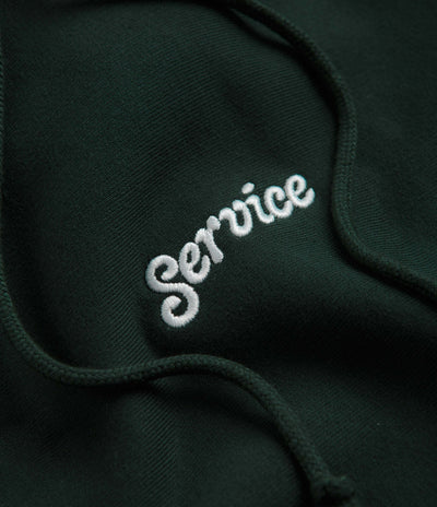 Service Works Embroidered Hoodie - Forest