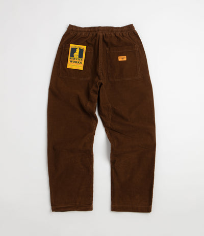 Service Works Fine Cord Chef Pants - Bark