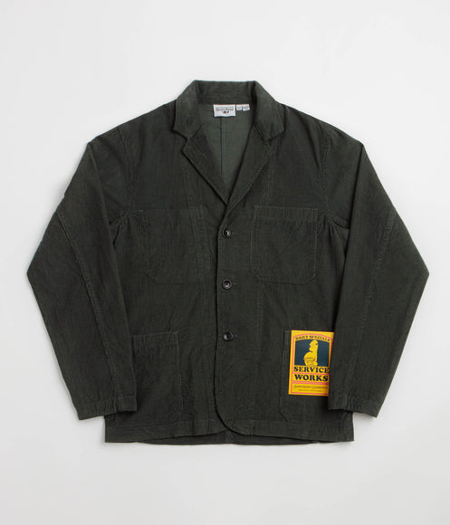 Service Works Fine Cord Server Suit Jacket - Jewel