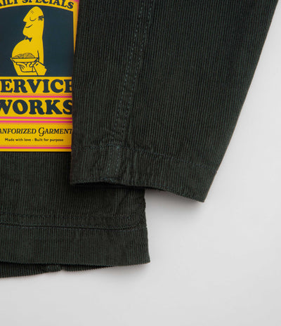 Service Works Fine Cord Server Suit Jacket - Jewel