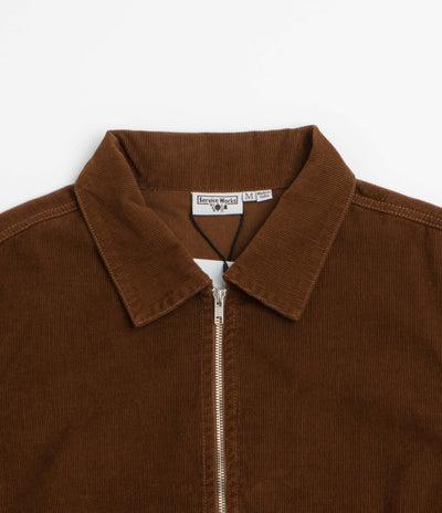 Service Works Fine Cord Work Jacket - Bark