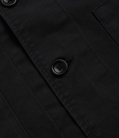 Service Works Fine Twill Waiters Jacket - Black