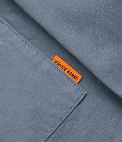Service Works Fine Twill Waiters Jacket in Harbour