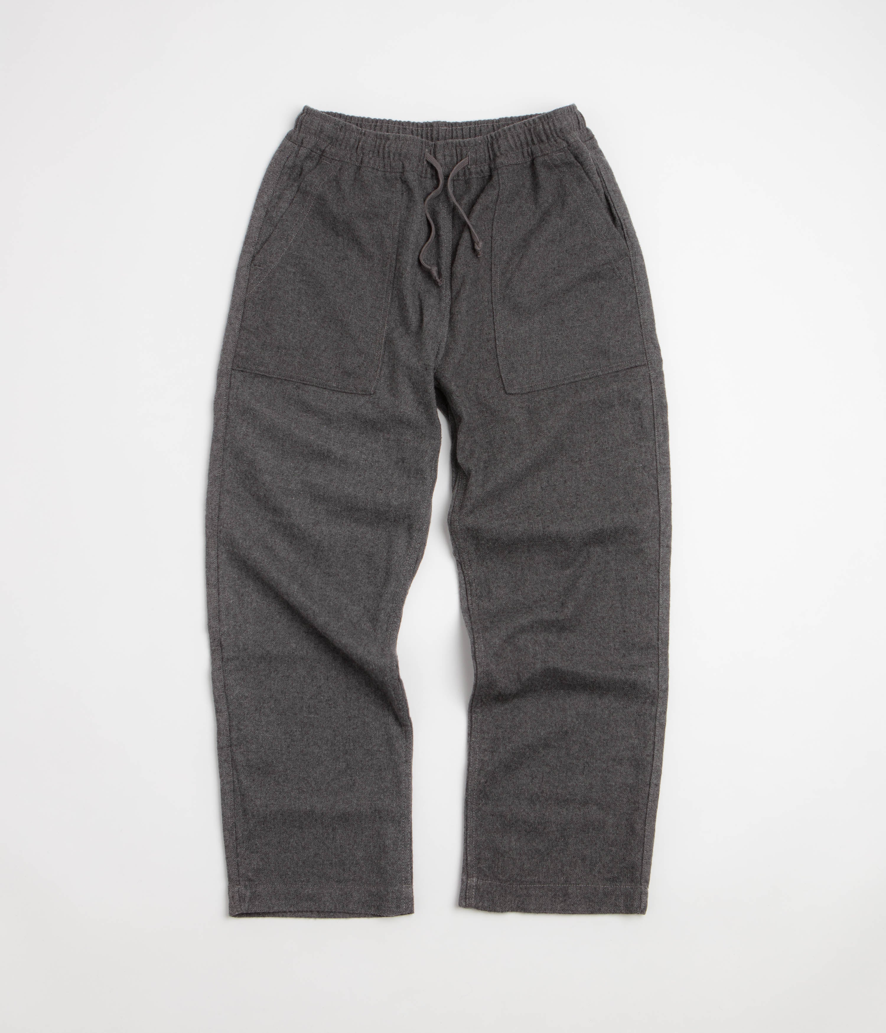Service Works Flannel Chef Pants - Charcoal
