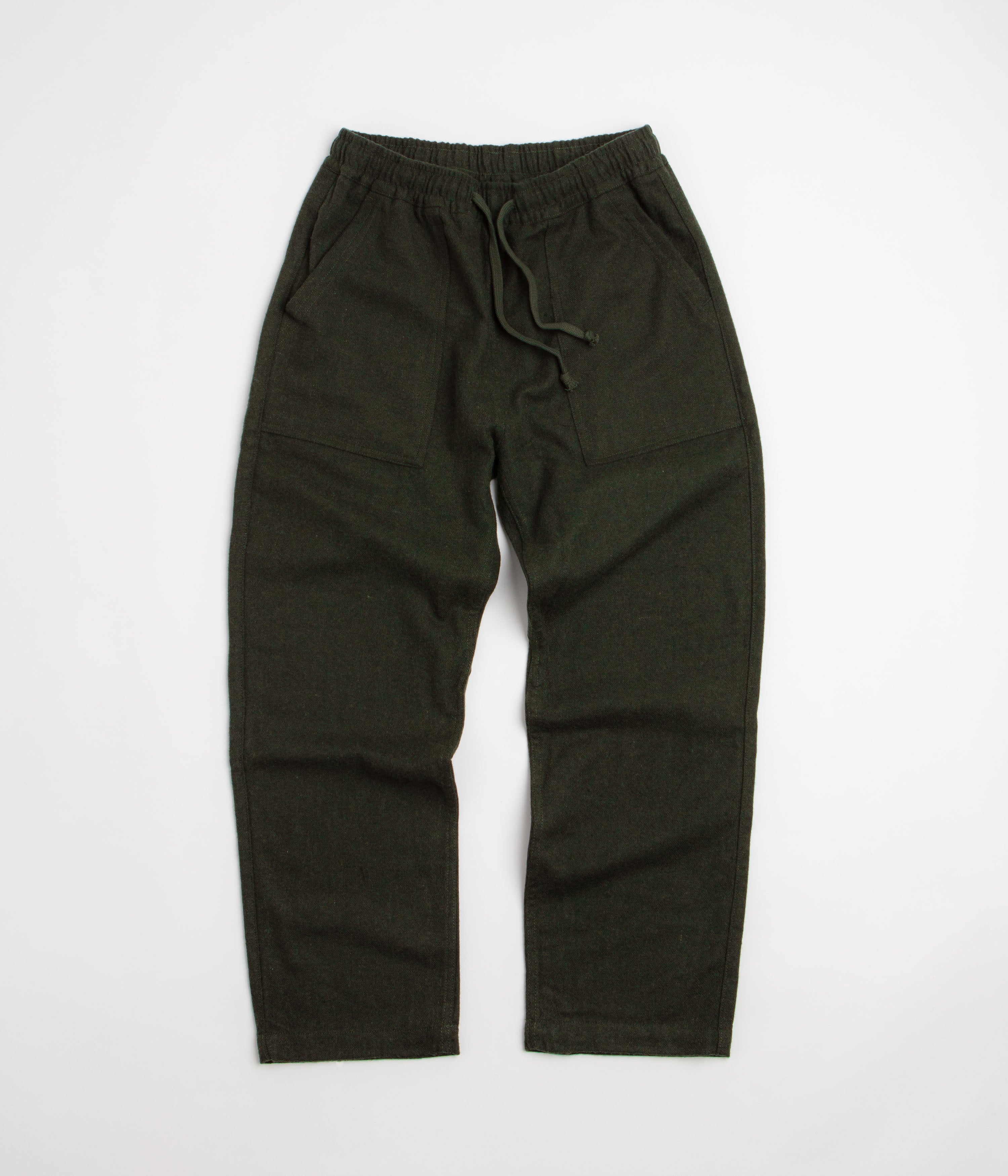 Service Works Flannel Chef Pants - Forest