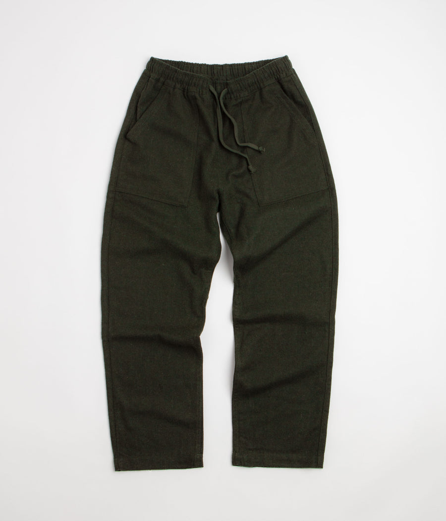 Service Works Flannel Chef Pants - Forest