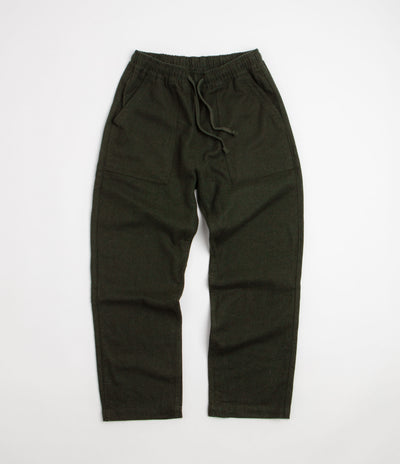 Service Works Flannel Chef Pants - Forest
