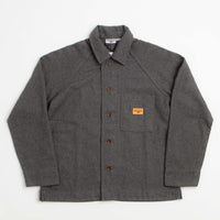 Service Works Flannel FOH Overshirt - Charcoal thumbnail