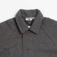 Service Works Flannel FOH Overshirt - Charcoal thumbnail