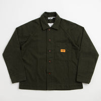 Service Works Flannel FOH Overshirt - Forest thumbnail