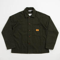 Service Works Flannel FOH Overshirt in Forest thumbnail