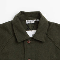 Service Works Flannel FOH Overshirt - Forest thumbnail