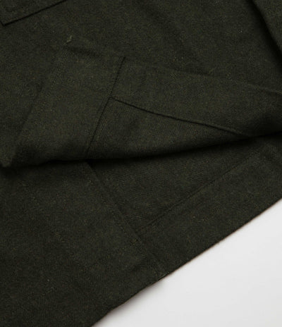 Service Works Flannel FOH Overshirt - Forest