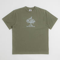 Service Works Fruit Bowl T-Shirt in Olive thumbnail