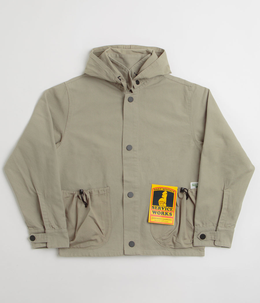 Service Works Gardener Jacket in Pebble