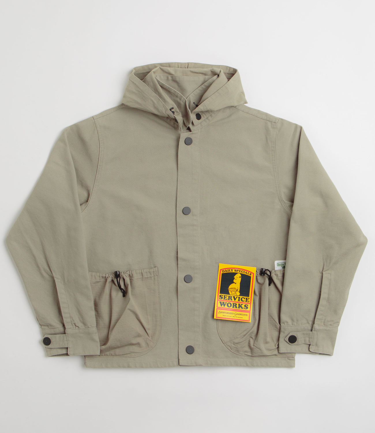 Planam 2111062 Waisted Jacket Canvas 320 Size 62 in Green Planam 2111062 Waisted Jacket Canvas 320 Size 62 in Green