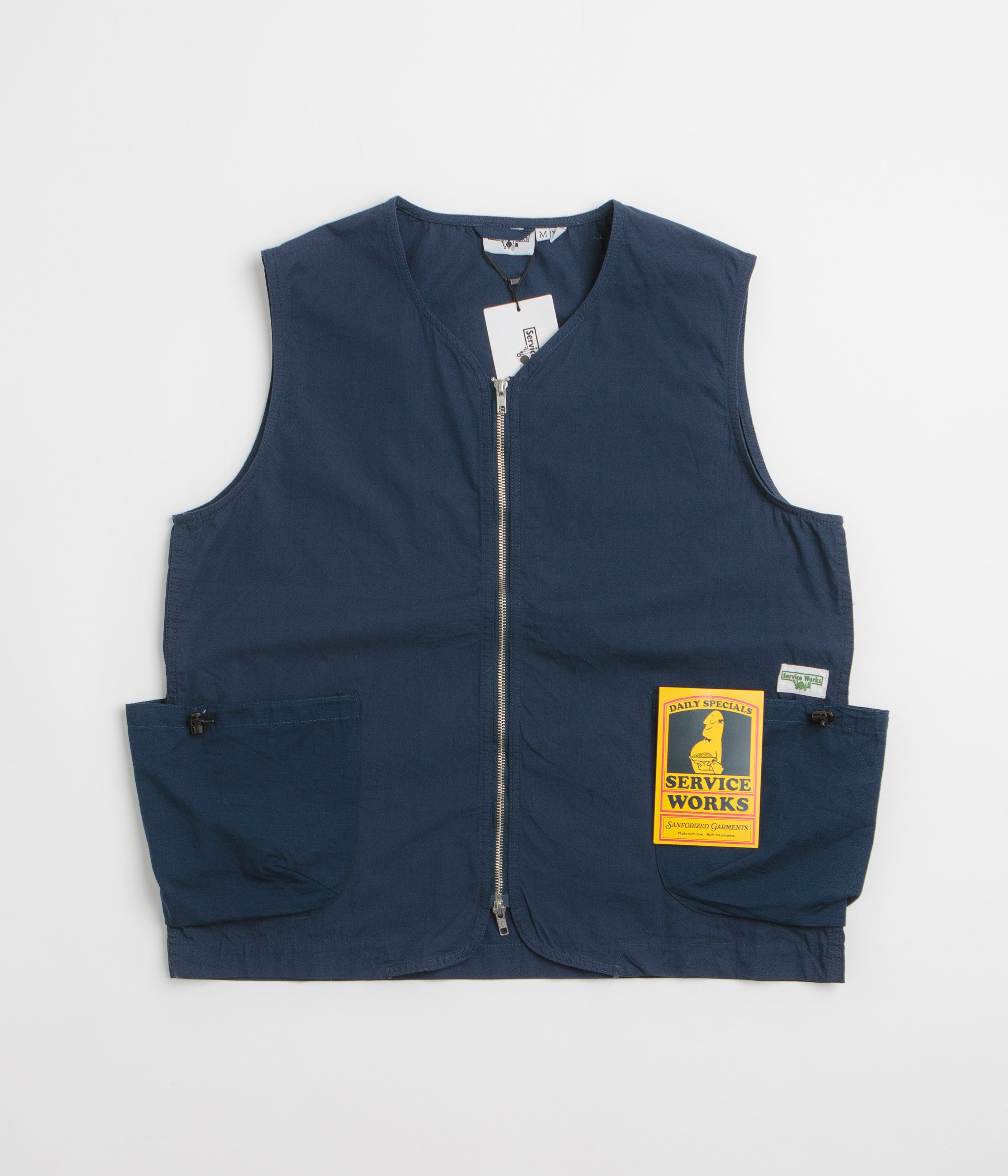 Service Works Gardener Vest - Navy