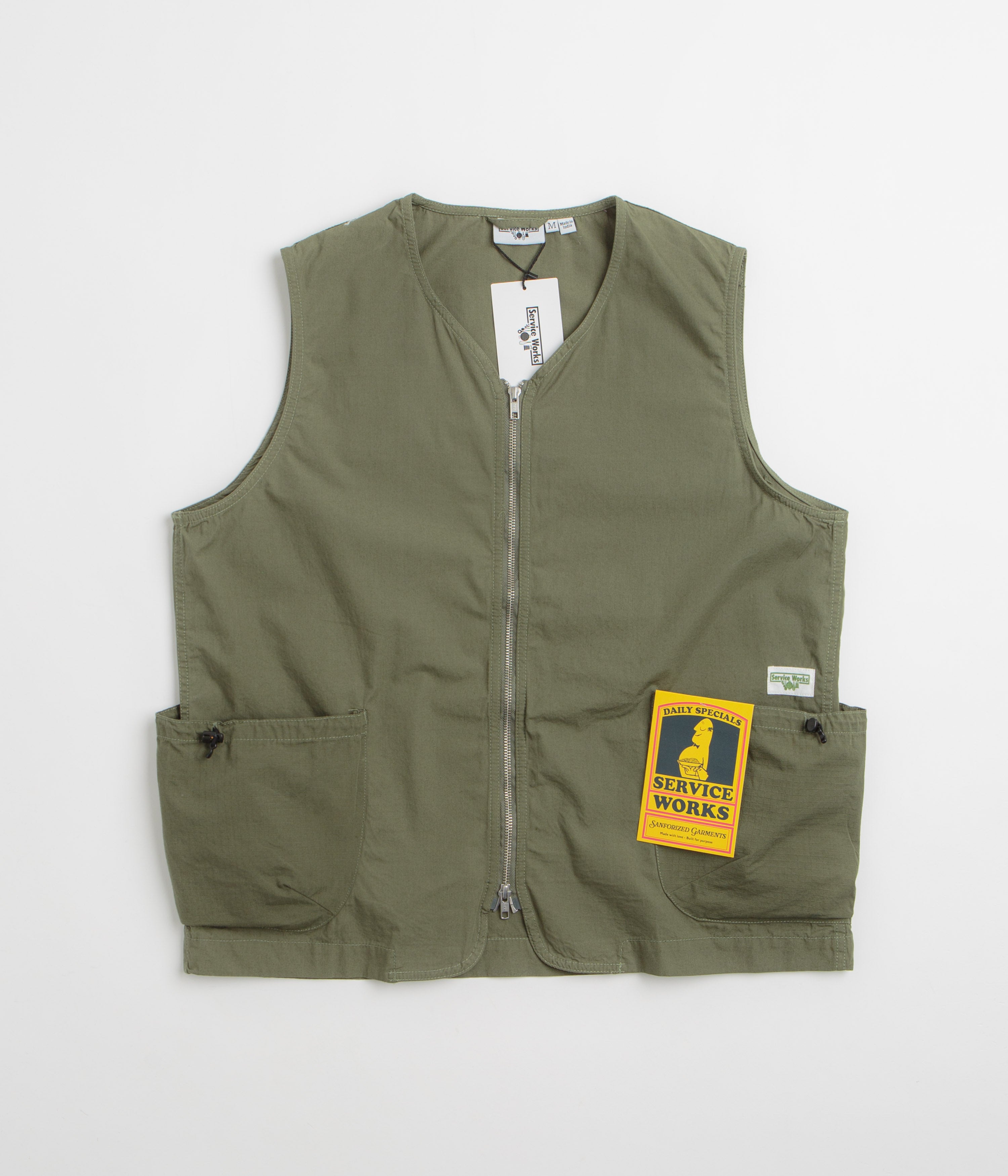 Service Works Gardener Vest - Olive