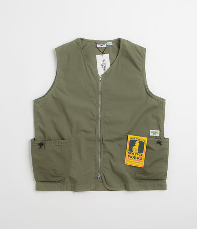 Service Works Gardener Vest - Olive