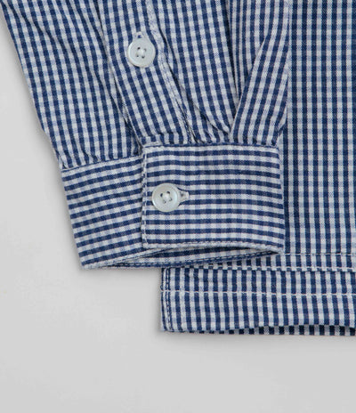 Service Works Gingham Waiter Shirt - Blue
