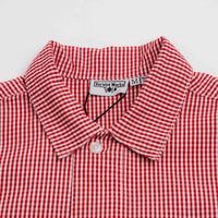 Service Works Gingham Waiter Shirt - Red thumbnail