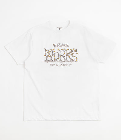 Service Works Ground Up T-Shirt - White