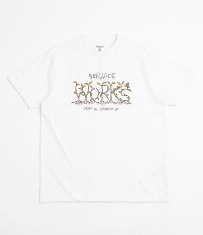 Service Works Ground Up T-Shirt - White