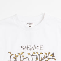 Service Works Ground Up T-Shirt - White thumbnail
