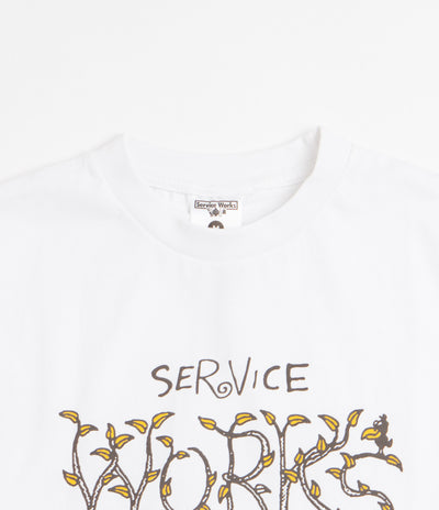 Service Works Ground Up T-Shirt - White